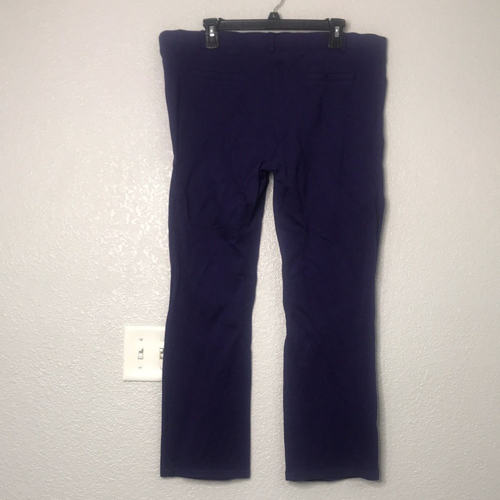 Betabrand Dress Pant Yoga Pants Size XXL Navy Blue - Picture 3 of 13